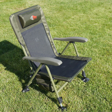 Кресло карповое фидерное складное регулируемое TOS13