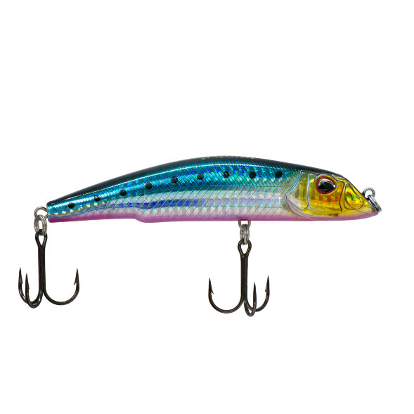 Воблер KYODA SHARK MINNOW-105F 10,5 см 18.0 гр цвет P278-1, заглубление 0,5-1,0м.