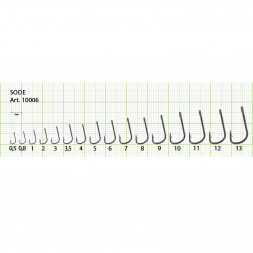 Крючок FISH SEASON Sode-ring №11 BN 8шт 10006-11F