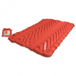 KLYMIT Надувной коврик Insulated Double V, оранжевый