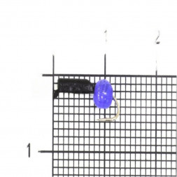 Мормышка вольфрамовая True Weight цена за 1 шт Гвоздешарик гв. d4 кош. глаз синий