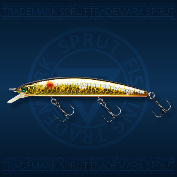 Воблер Sprut Fury 130SP 21.5г/GBK-SC