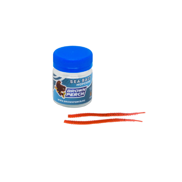 Мягкая приманка Brown Perch Captain Flint Оранжевый рубин LOH UV 71мм 0,5гр цвет MS703 10 шт