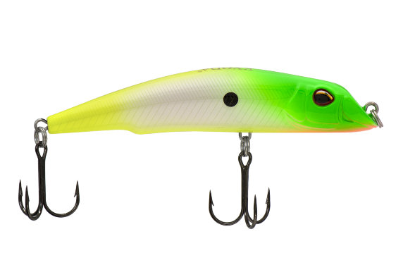 Воблер KYODA SHARK MINNOW-90F 9 см 12.0 гр цвет P1037, заглубление 0,3-0,7м.