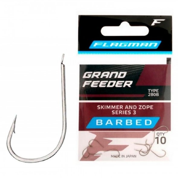 Крючок Flagman Grand Feeder Skimmer And Zope Series 3 №14 10шт