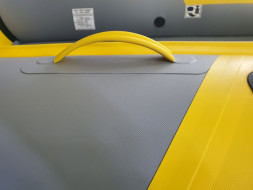 Надувная лодка Boatsman 320AS НДНД Sport графитово-желтый
