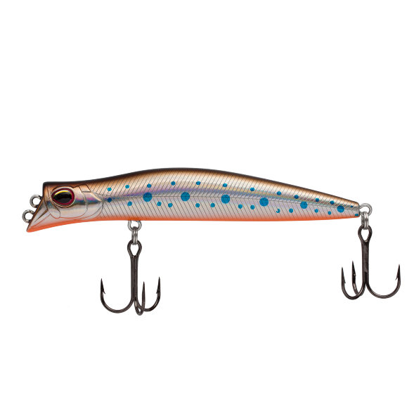 Воблер KYODA POCKY MINNOW-100F 100 мм 10,5 гр цвет P1042 заглубление 0 - 0,2 м