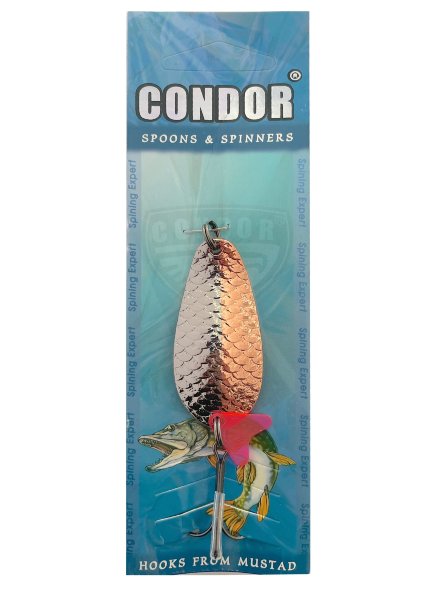 Блесна колеблющаяся Condor Bonus 2 размер 65 мм вес 21 г цвет 06 5 шт