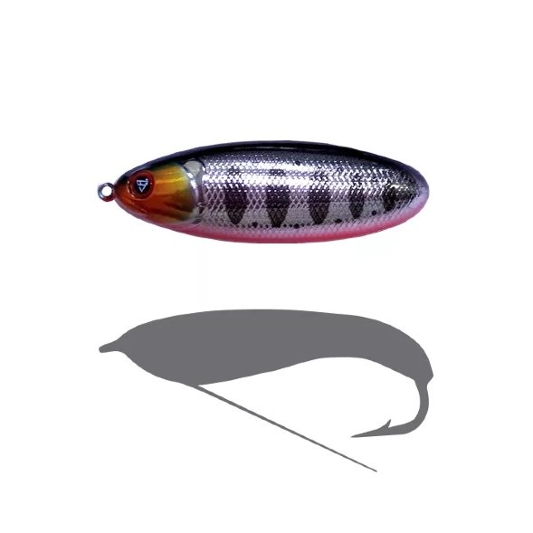 Воблер SPRUT Bloody Woody Weedless Spoon 70S 15г/SBKTR1