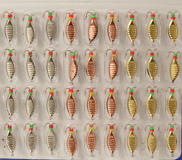 Мормышка паяная Condor РВС КОЗА ТИП 2-702, крючок Mustad 40 шт