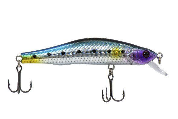Воблер KYODA JARVIS MINNOW-90SR, длина 9,0 см, вес 10.5 гр цвет P94-1, заглубление 0,5-1,0м.