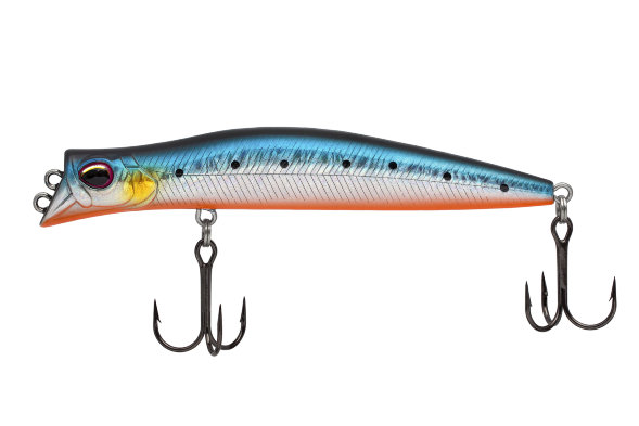 Воблер KYODA POCKY MINNOW-130F 130 мм 17,5 гр цвет P1043 заглубление 0,1 - 0,2 м