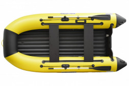 Надувная лодка Boatsman 300AS НДНД Sport желто-черный