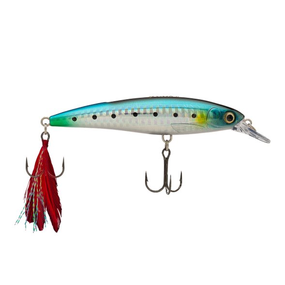 Воблер KYODA Luck Minnow-100SU 10 см 15 гр цвет P94, заглубление 1,0-1,2 м
