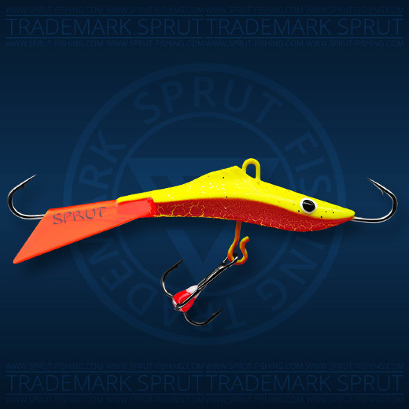 Балансир рыболовный для зимней рыбалки Sprut Mikari №7 16г 65мм RL